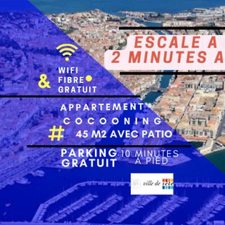 Apartament Splendide T2 Neuf Coocoonig Avec Petit Patio Sète Zewnętrze zdjęcie